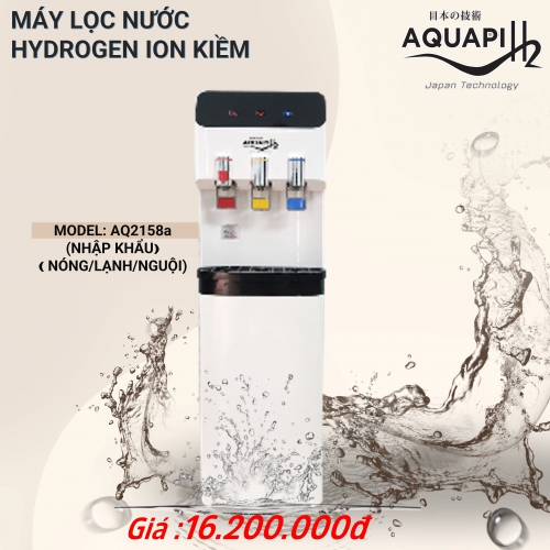 MÁY LỌC NƯỚC HYDROGEN ION KIỀM AQUAPIH2 ( NÓNG - LẠNH - NGUỘI)