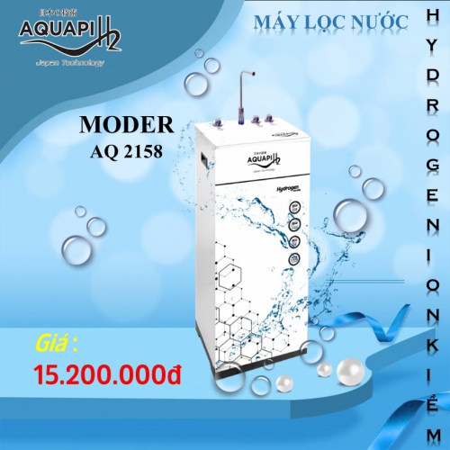 MÁY LỌC NƯỚC HYDROGEN ION KIỀM AQUAPIH2 ( NÓNG - LẠNH - NGUỘI)