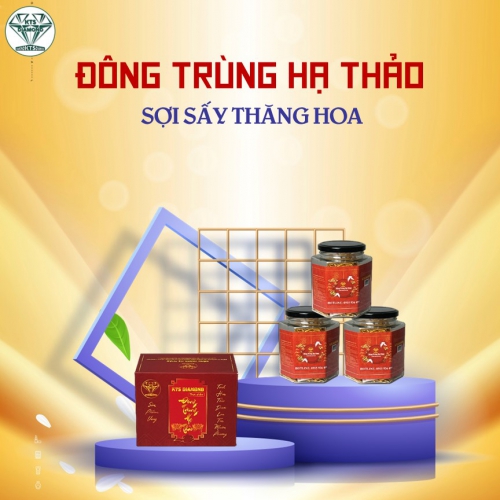 ĐÔNG TRÙNG HẠ THẢO SẤY THĂNG HOA KTS DIAMOND 10g