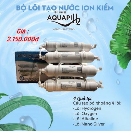 BỘ LÕI TẠO NƯỚC ION KIỀM (4 quả lọc)