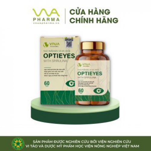 OPTIYES WITH SPIRULINA ( viên uống bổ mắt)