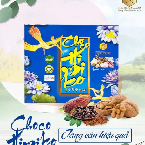 Cacao tăng cân Choco Himiko, giúp tăng cân, cung cấp dinh dưỡng, tăng cường sức khỏe, ăn ngon, ngủ